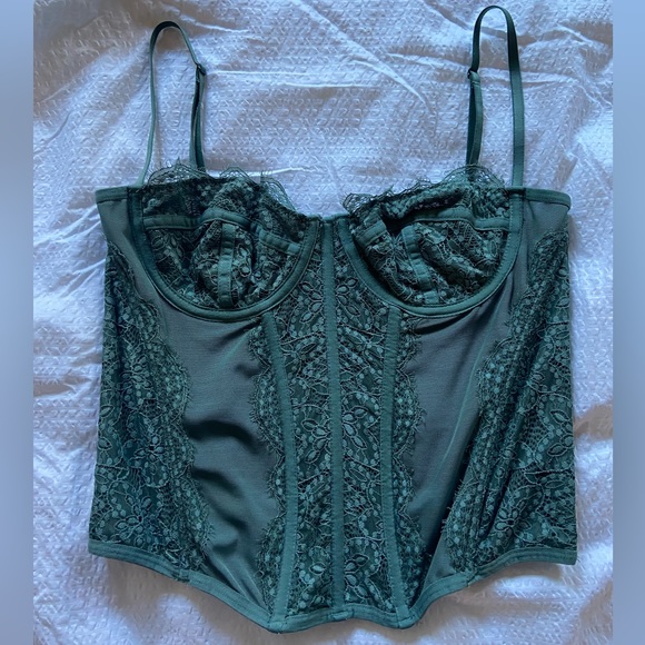 Urban Outfitters Tops - Urban Outfitters corset in Olive